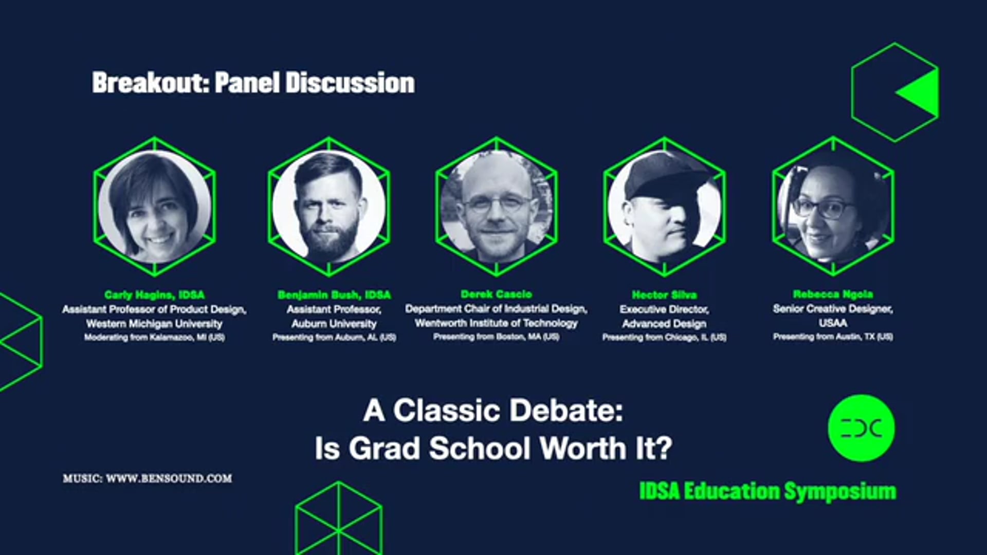 IDC 2020 - Breakout - A Classic Debate Is Grad School Worth It