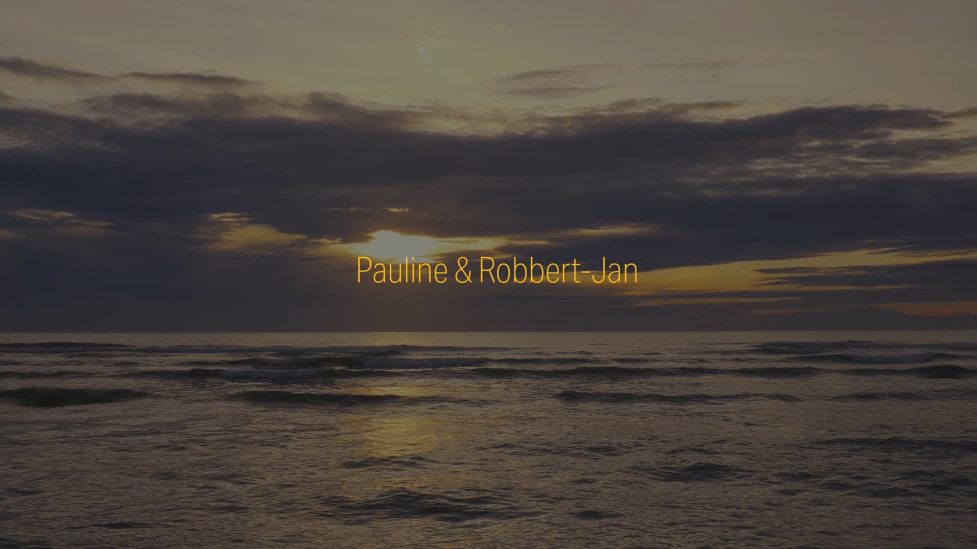 Pauline & Robbert-Jan wedding teaser
