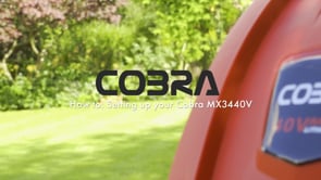 COBRA MX3440V Cordless Lawnmower