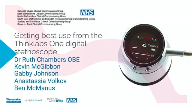 Getting the best use of the ThinkLabs One Digtial Stethoscope on Vimeo