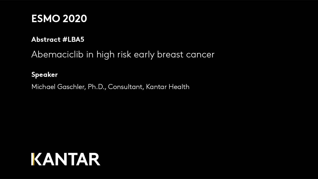 ESMO 2020 MONARCHE trial on Vimeo