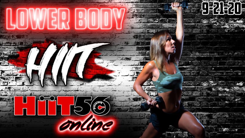 Hiit 56 | Lower Body | with Susie Q | 9/21/20