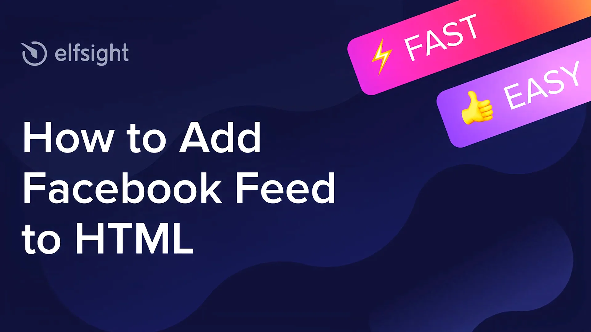 How to Add Facebook Feed widget to HTML (2020) on Vimeo