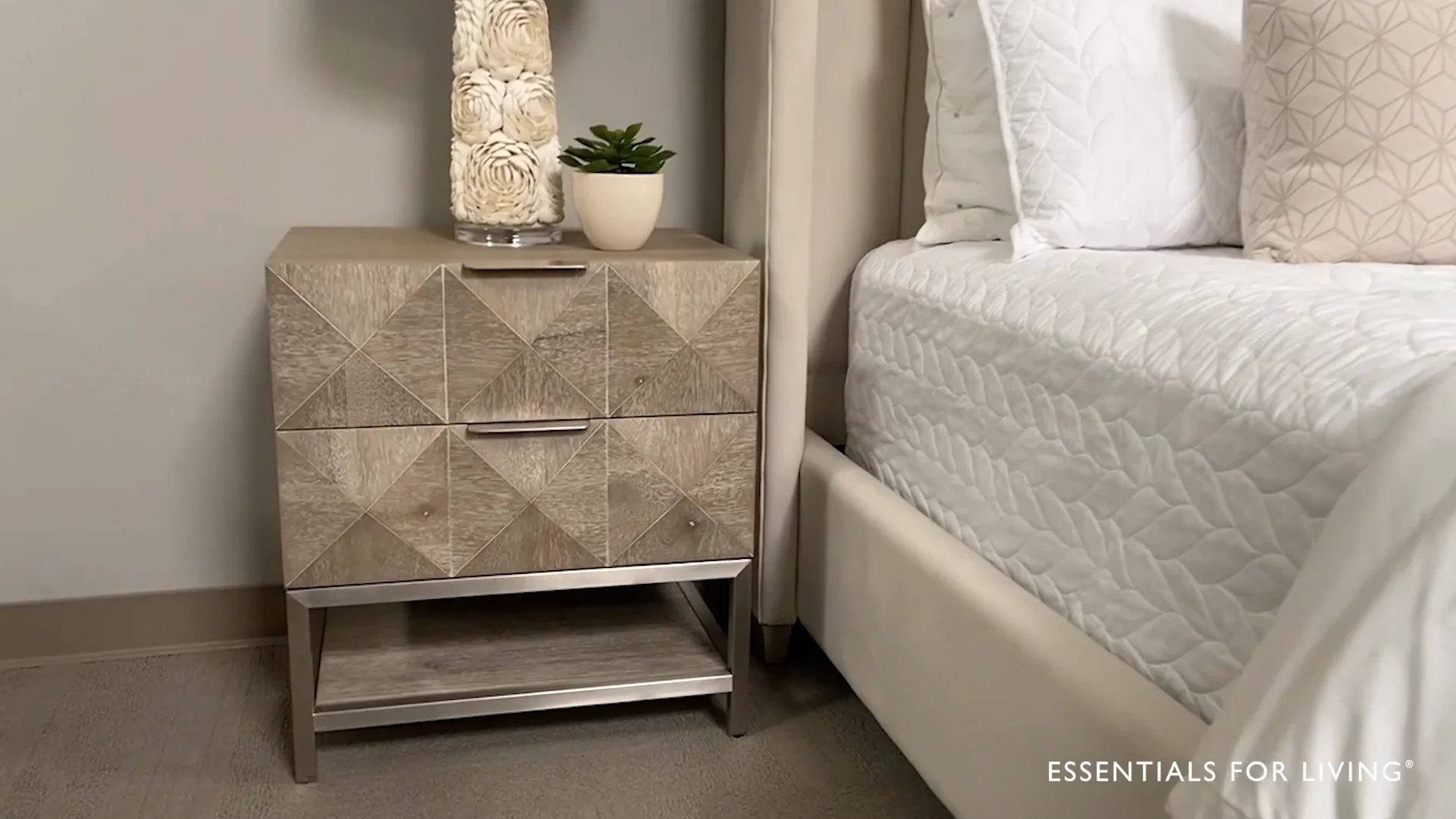 Atlas 2-Drawer Nightstand | Essentials For Living