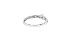 Sterling Silver Star Ring with Diamond Accents