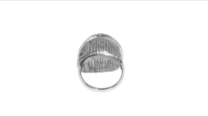 Italian Black Onyx Ring in Sterling Silver