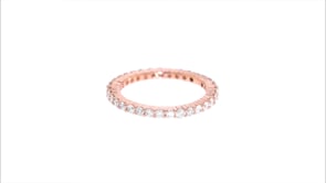 1.00 ct. t.w. Diamond Eternity Band in 14kt Rose Gold