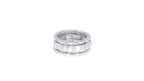 10 ct. t.w. Diamond Jewelry Set Three Stackable Rings in Sterling Silver