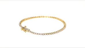 1.00 ct. t.w. Diamond Tennis Bracelet in 14kt Yellow Gold