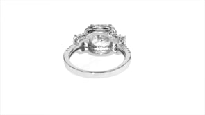 3.00 ct. t.w. CZ Ring in Sterling Silver