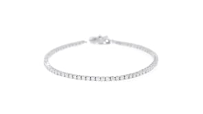 2.25 ct. t.w. Diamond Tennis Bracelet in 14kt White Gold. 8