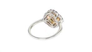 20 ct. t.w. Ruby Clover Ring in Sterling Silver and 14kt Yellow Gold