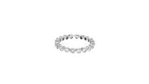 1.00 ct. t.w. Bezel-Set Diamond Eternity Band in 14kt White Gold