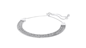 Italian Sterling Silver Multi-Link Bolo Bracelet