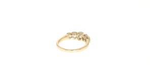 1.00 ct. t.w. Bezel-Set Diamond Five-Stone Ring in 14kt Yellow Gold