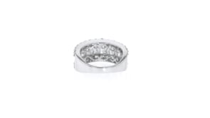 3.00 ct. t.w. Baguette and Round Diamond Ring in 14kt White Gold