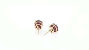 6.50 ct. t.w. Ruby Stud Earrings in 14kt Yellow Gold