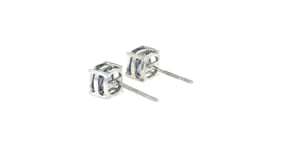 2.20 ct. t.w. Cushion-Cut Mystic Topaz Stud Earrings in Sterling Silver