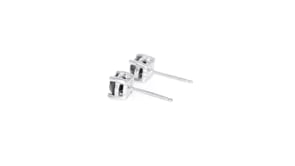 1.00 ct. t.w. Black Diamond Stud Earrings in Sterling Silver