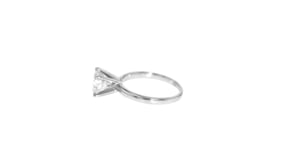 1.50 Carat Diamond Solitaire Ring in 14kt White Gold
