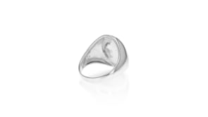 Sterling Silver Personalized Signet Ring