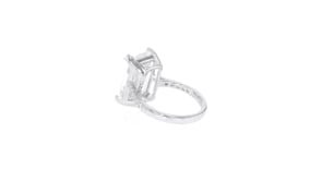 8.20 ct. t.w. CZ Ring in Sterling Silver