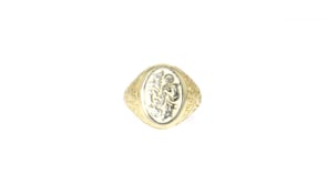 Italian Signet Ring in 14kt Yellow Gold