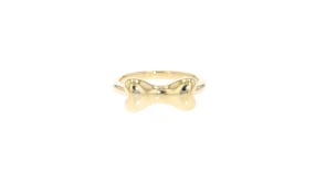 14kt Yellow Gold Dog Bone Ring
