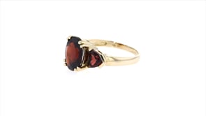 5.20 ct. t.w. Garnet Ring in 14kt Yellow Gold