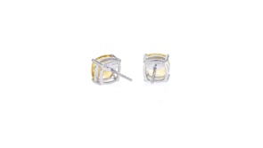 5.75 ct. t.w. Citrine Stud Earrings in Sterling Silver