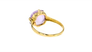 Italian 1.50 Carat Amethyst in 14kt Yellow Gold