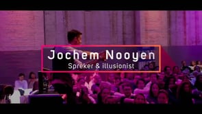Spreker en illusionist Jochem Nooyen