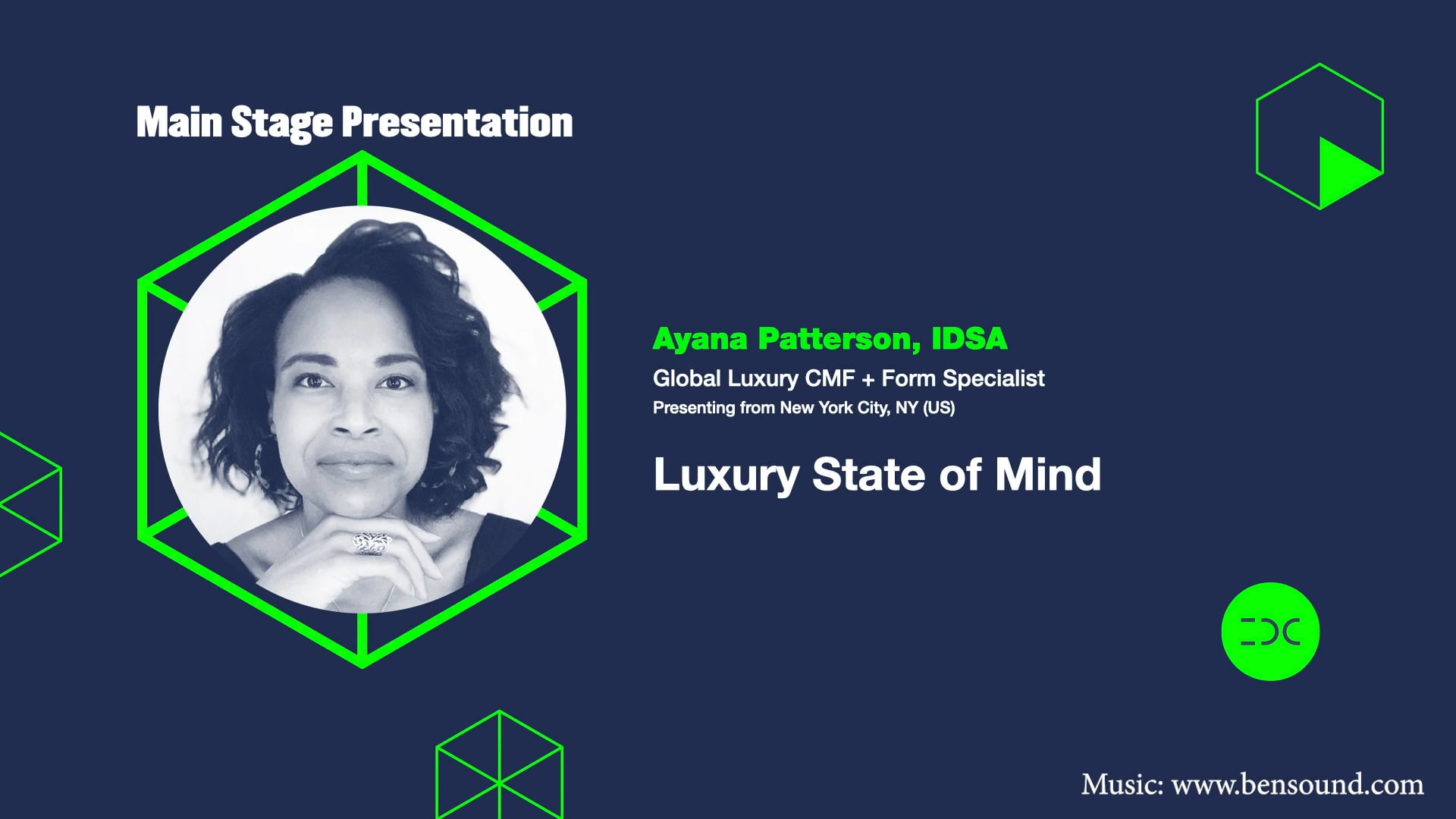 IDC 2020 - Ayana Patterson - Luxury State of Mind