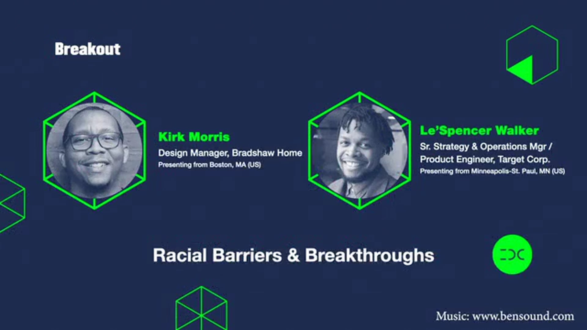 IDC 2020 - Breakout - Racial Barriers & Breakthroughs