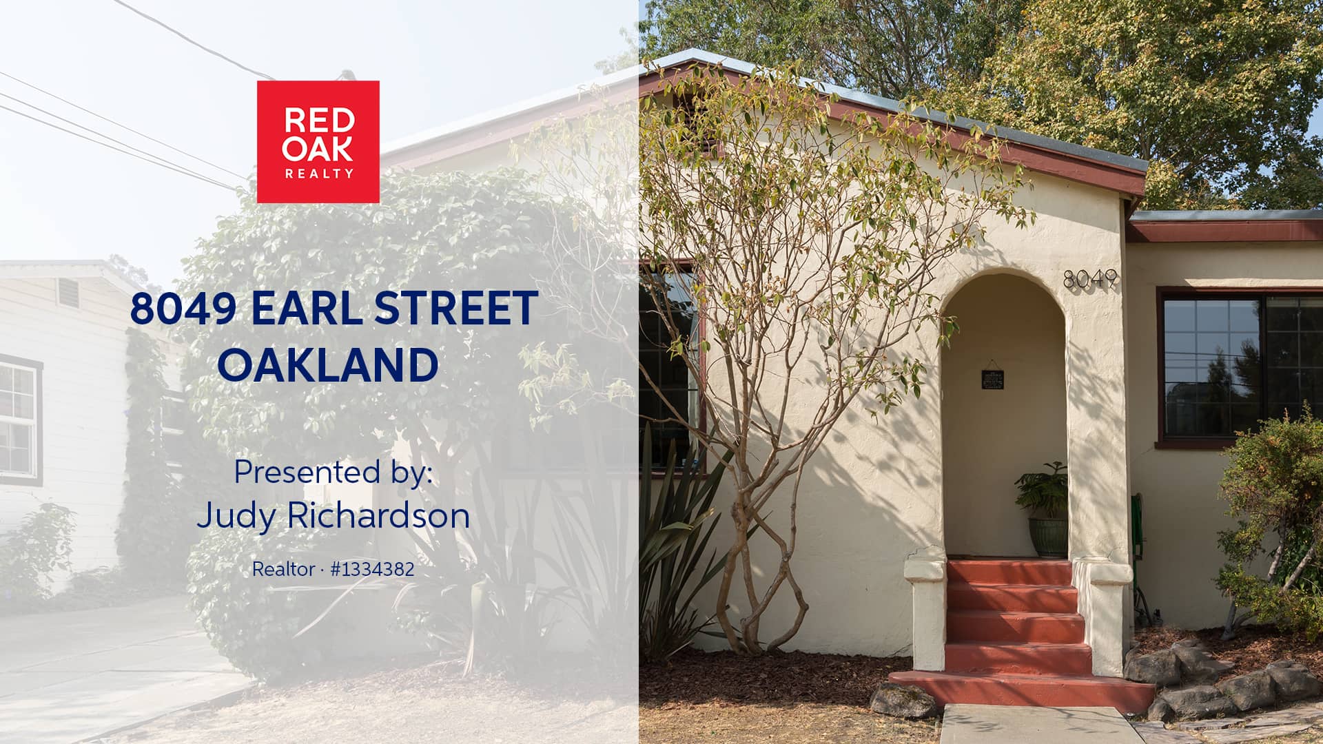 8049 Earl Street Oakland Home For Sale Presented by Judy Richardson