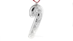 Wallace 2020 Sterling Silver Candy Cane Ornament - 13th Edition