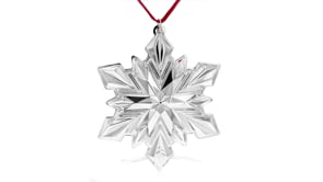 Gorham 2020 51st Edition Sterling Silver Snowflake Ornament