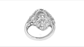 1.00 ct. t.w. Diamond Vintage-Style Ring in 14kt White Gold