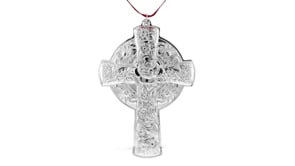 Kirk Stieff 2020 Sterling Silver Repousse Cross Ornament - 12th Edition