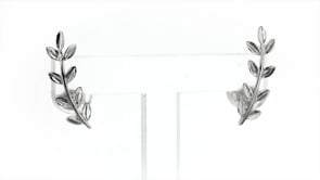 Sterling Silver Vine Ear Crawlers