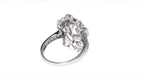 2.30 ct. t.w. CZ Multi-Cut Ring in Sterling Silver