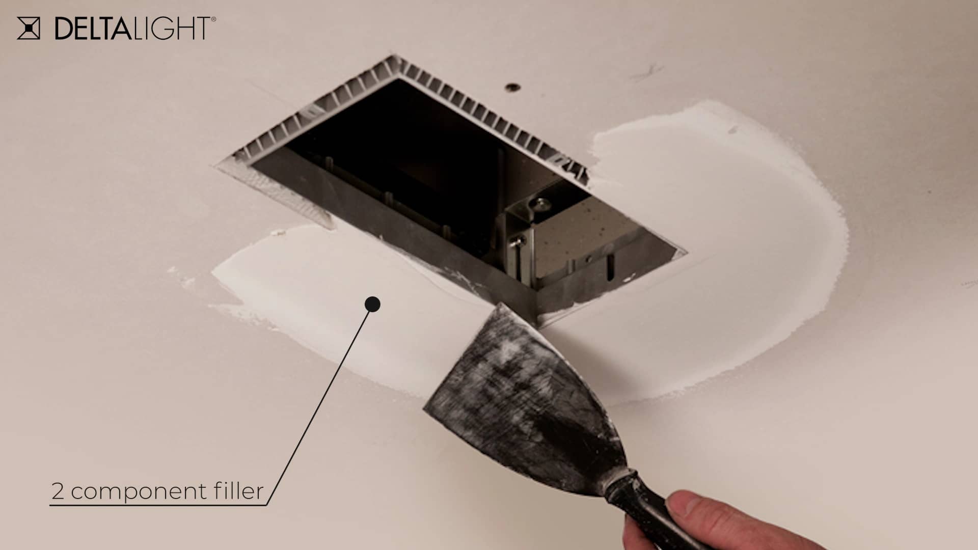 Installing MOUNTING KIT in plasterboard on Vimeo