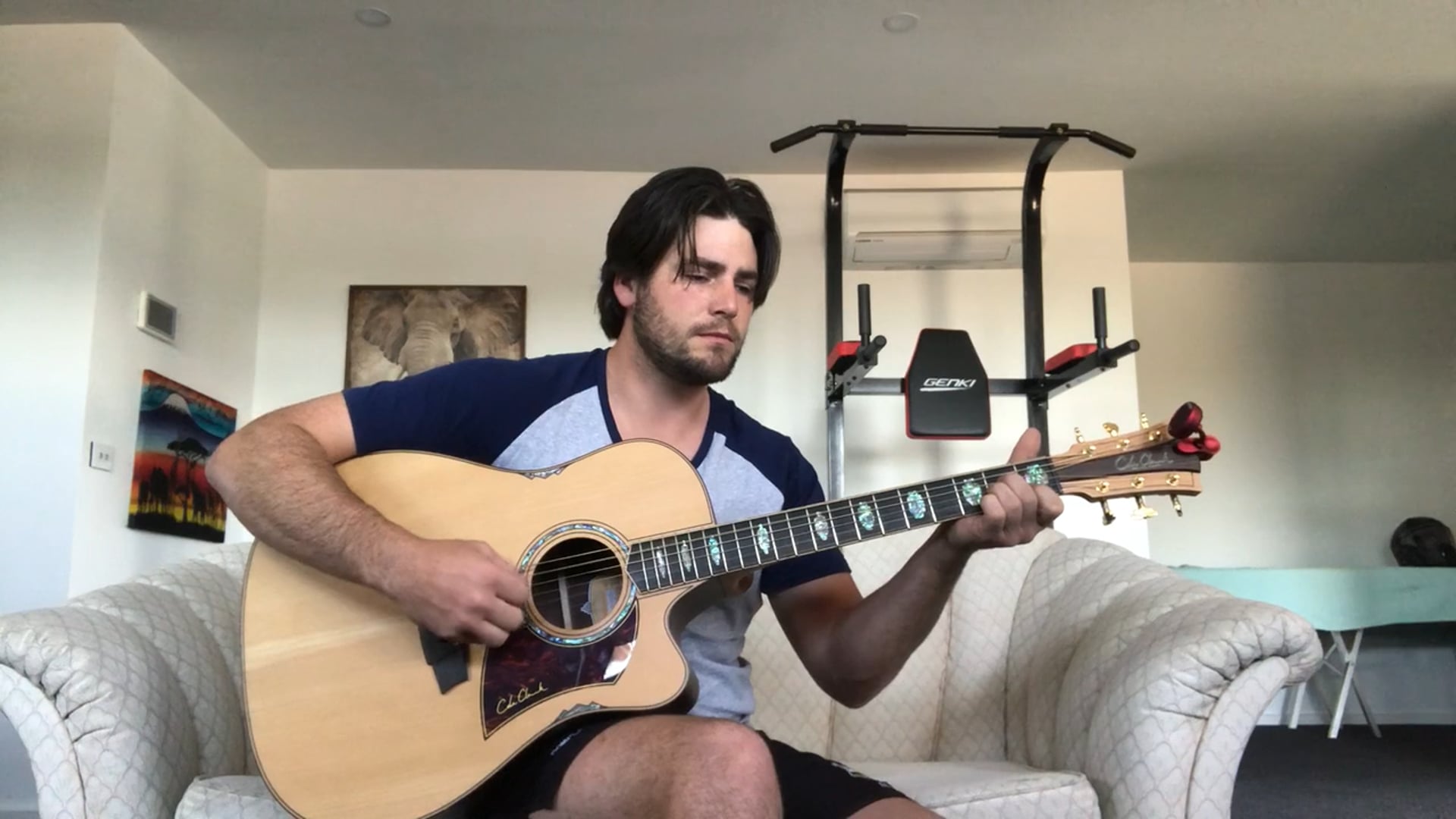 acoustic cover of Karma by Sevendust