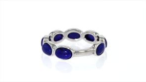 Lapis Ring in Sterling Silver