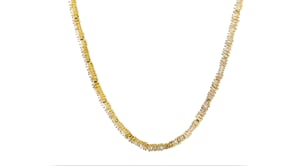 1.90 ct. t.w. Diamond Tapered Baguette Necklace in 14kt Yellow Gold