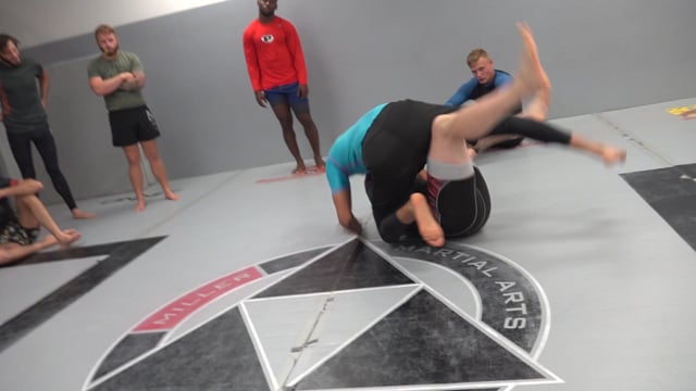 Pulling Deep Half Guard and Foot Lock