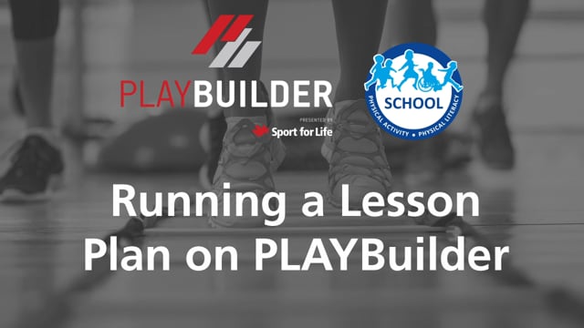 PLAYBuilder | Running a Lesson Plan on PLAYBuilder