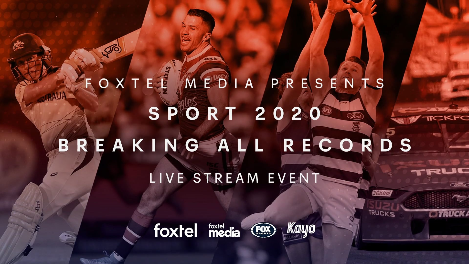 Foxtel Media presents Sport 2020 Breaking All Records