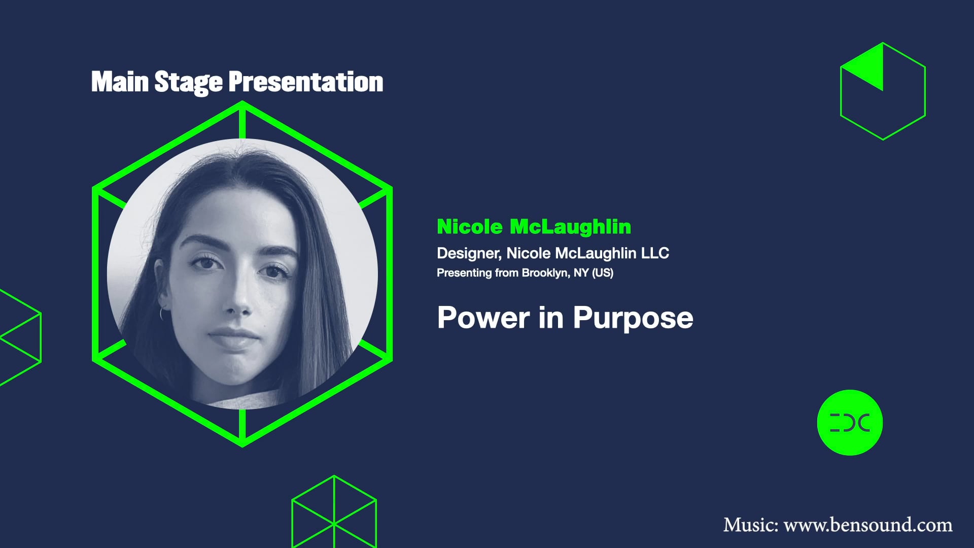 IDC 2020 - Nicole McLaughlin - Power in Purpose