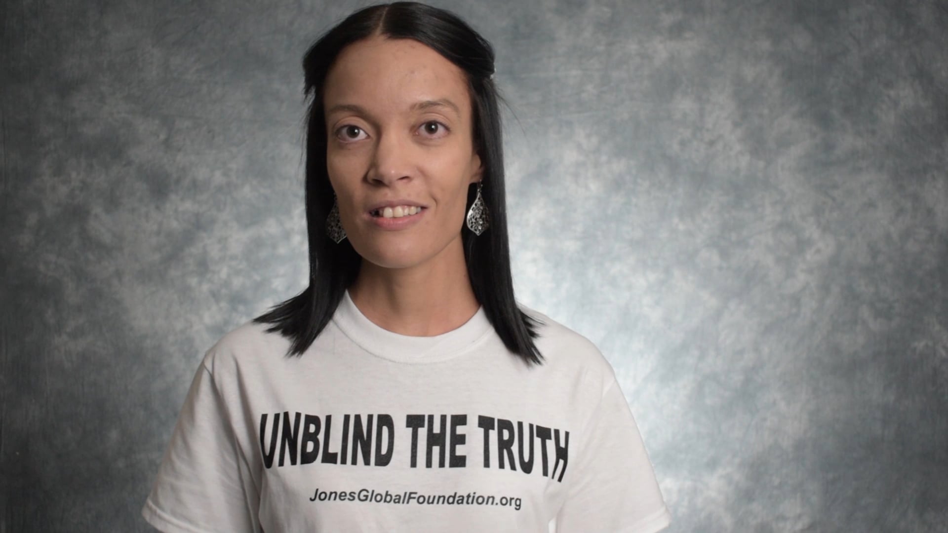 JGF Ambassador- Erin     UnBlind Th Truth Campaign Jones Global Foundation